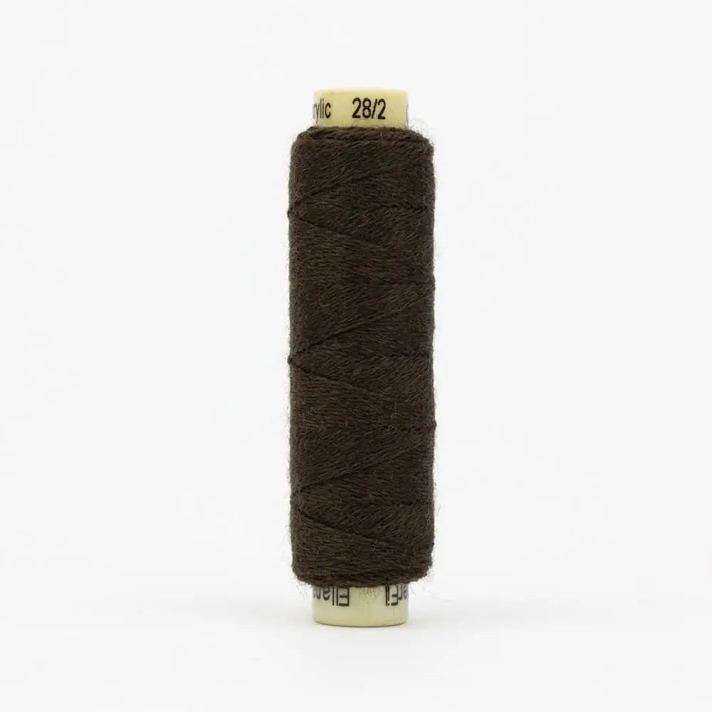 EN52 - Ellana™ 12wt Wool Acrylic Dark Chocolate Thread