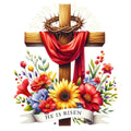 Easter Crosses Fabric Panel 10