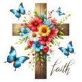 Easter Crosses Fabric Panel 15