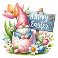 Easter Egg Gnome Fabric Panel 10