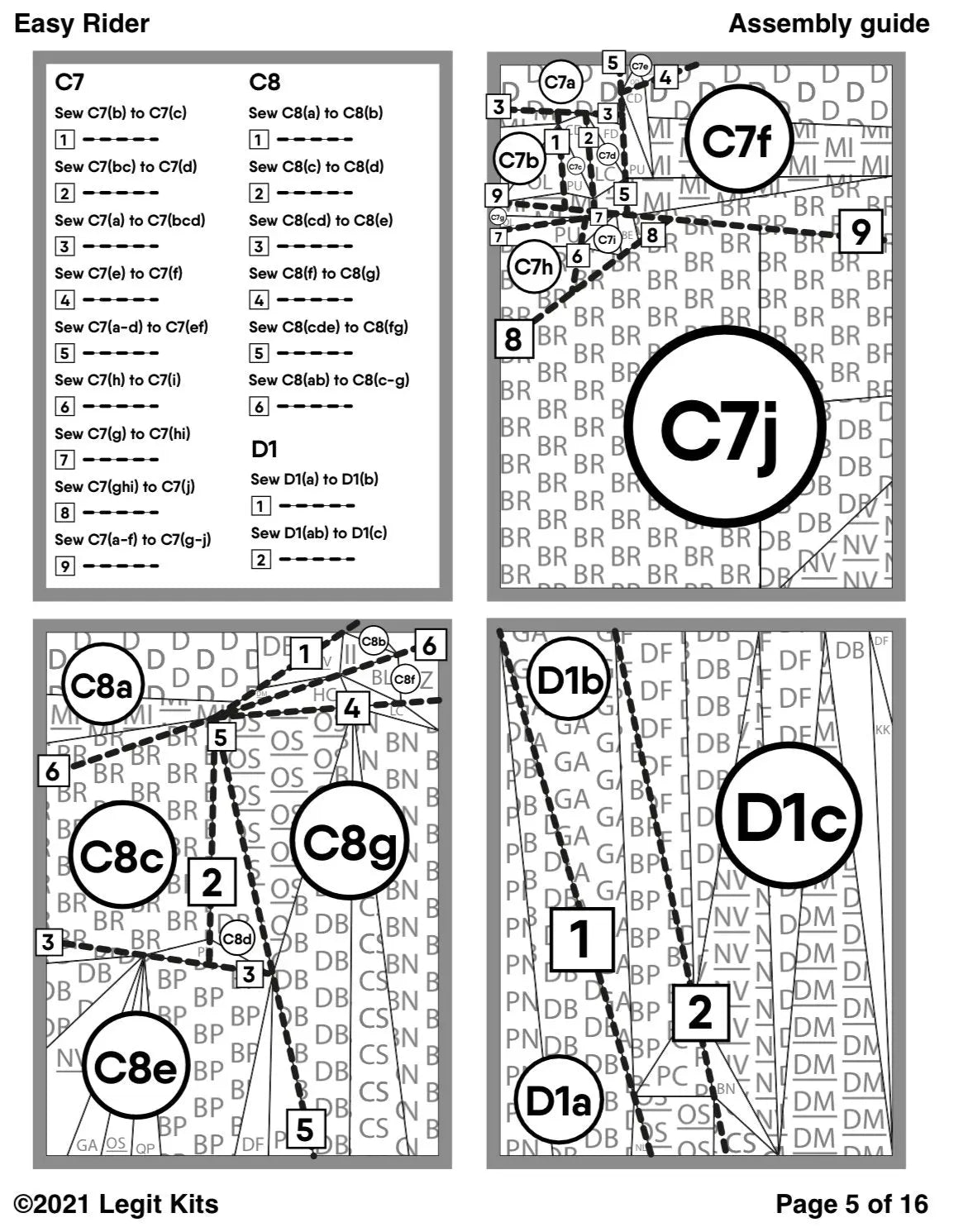 Easy Rider Pattern