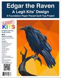 Edgar the Raven Quilt Kit