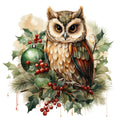 Elegant Christmas Fabric Panel 24