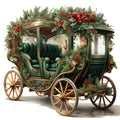 Elegant Christmas Fabric Panel 4