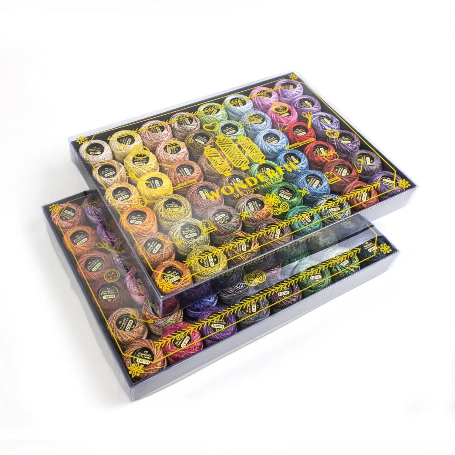 Eleganza™ 8wt Egyptian Cotton Thread: Collector Set (Variegated Colours)