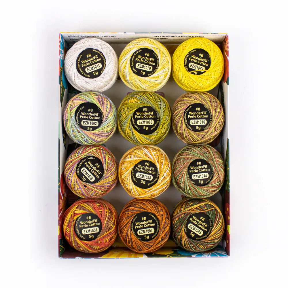 Eleganza™ Perle Cotton Variegated Packs