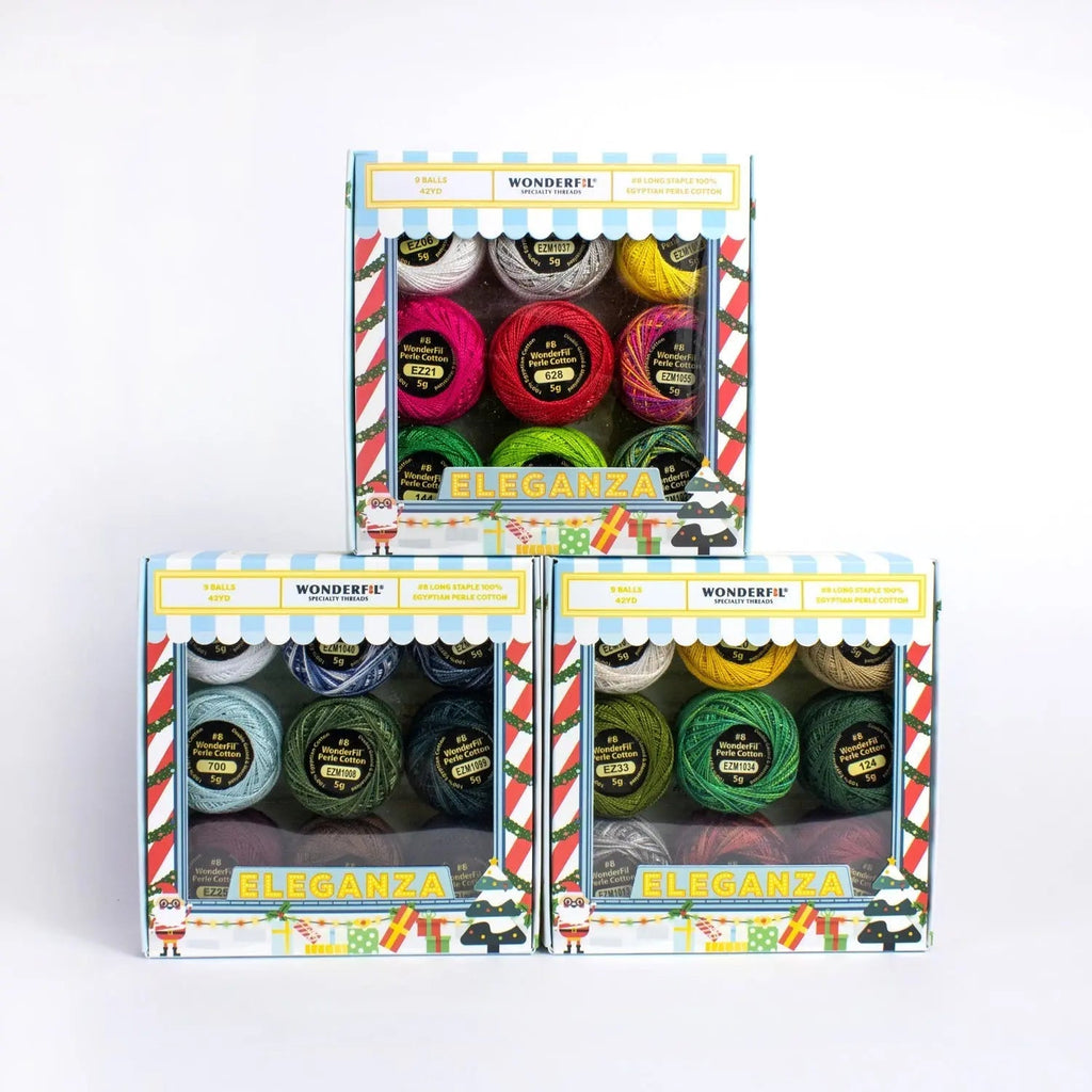 Eleganza™️ 8wt Perle Cotton Holiday Pack
