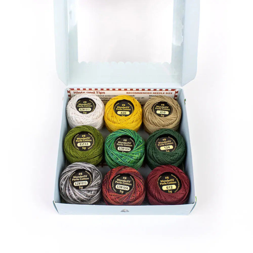 Eleganza™️ 8wt Perle Cotton Holiday Pack