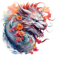 Elemental Dragons Fabric Panel 10