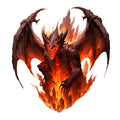 Elemental Dragons Fabric Panel 11