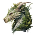 Elemental Dragons Fabric Panel 14