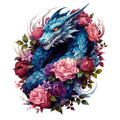 Elemental Dragons Fabric Panel 28