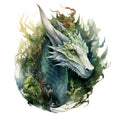 Elemental Dragons Fabric Panel 3