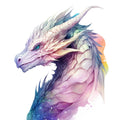 Elemental Dragons Fabric Panel 32