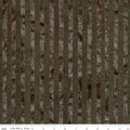 Elementals Batiks - Get in Line - Dark Vintage Green 44"/45" Fabric Per Yard