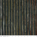 Elementals Batiks - Get in Line - Pine Haven 44"/45" Fabric Per Yard
