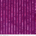 Elementals Batiks - Get in Line - Purple Outburst 44"/45" Fabric Per Yard