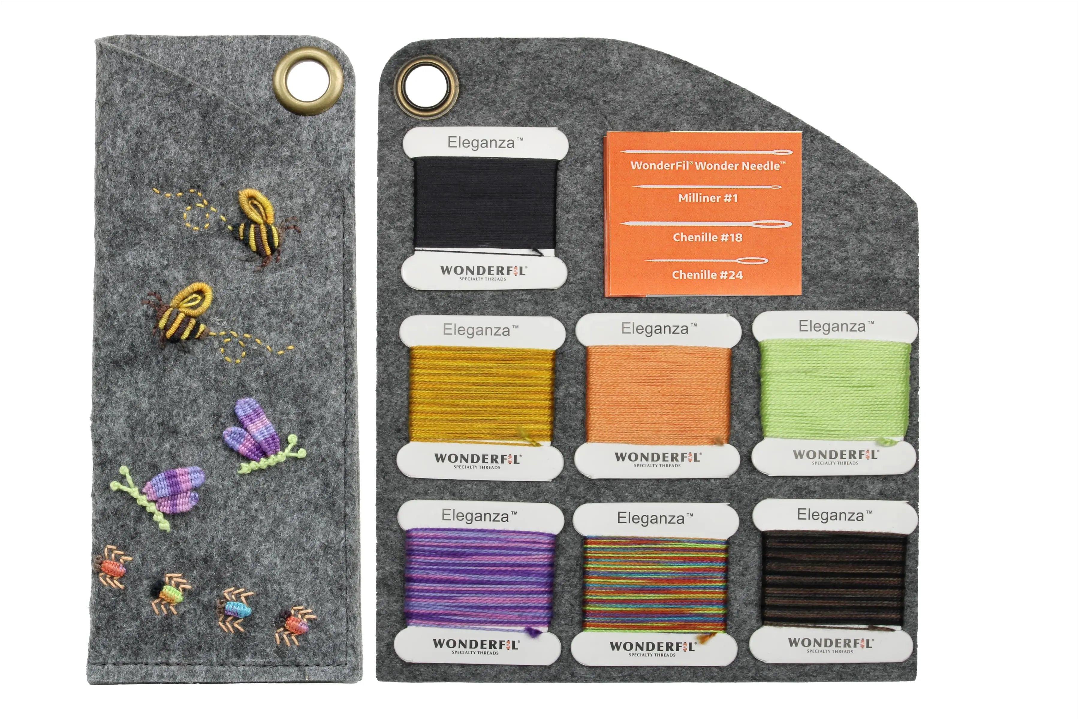 Embroidered Bugs with Beth Upstill Workshop Kit