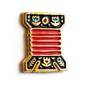 Embroidery Bobbin Enamel Pin