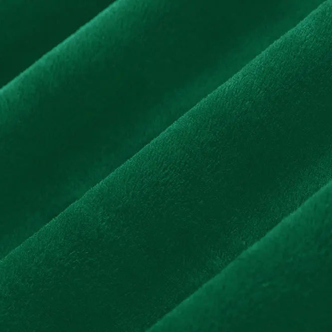 Emerald Solid Cuddle 3 58/60" Fabric per yard