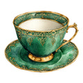 Emerald Victorian Lady Fabric Panel 24