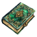Emerald Victorian Lady Fabric Panel 30