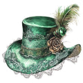 Emerald Victorian Lady Fabric Panel 44
