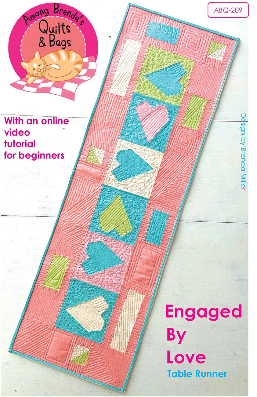 Engaged By Love Table Runner