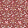 Eventide - Bouquet - Burgundy 44" / 45" Fabric Per Yard