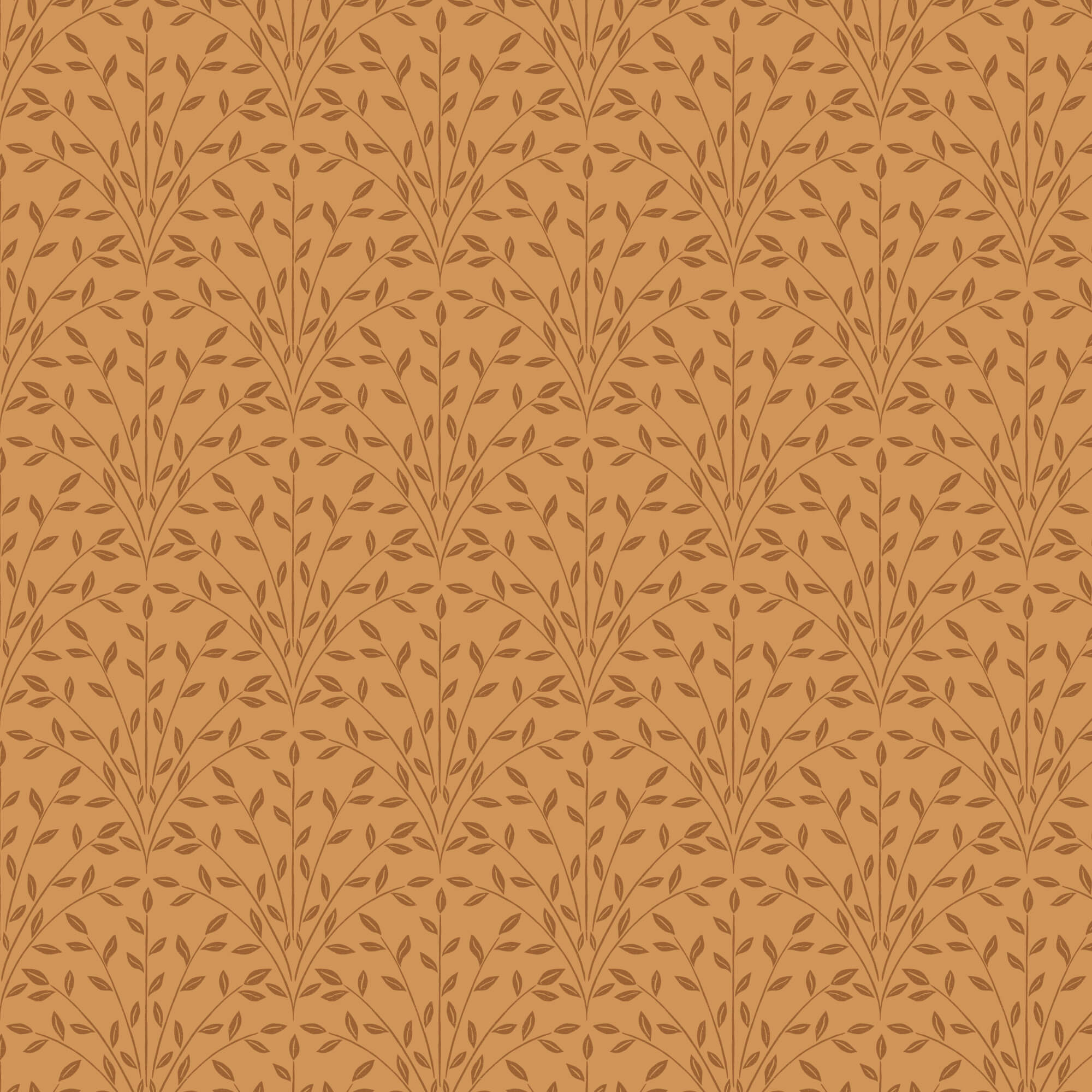 Eventide - Vine - Mustard 44" / 45" Fabric Per Yard