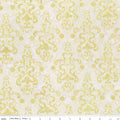 Expressions Batiks - Watercolor Daisies - Parmesan 44" / 45" Fabric Per Yard