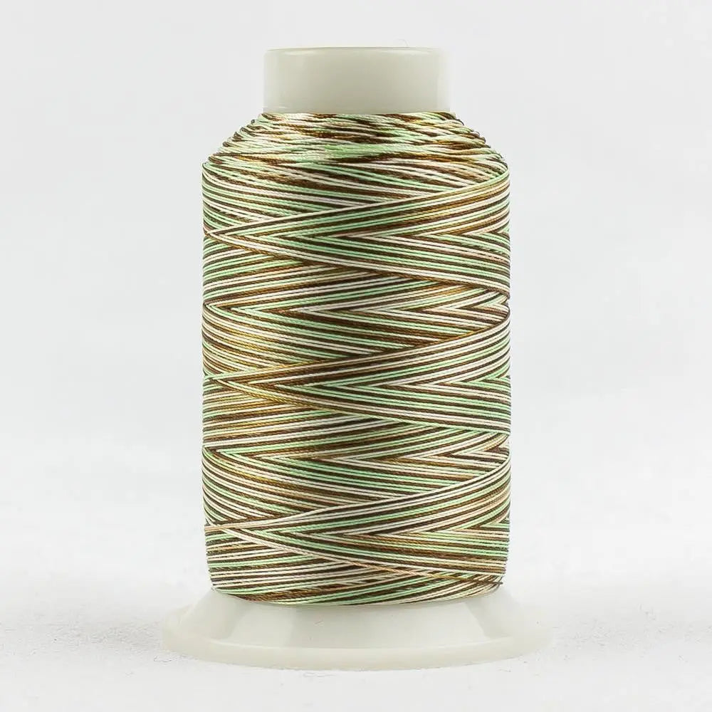 FB37 - FabuLux™ 40wt Trilobal Polyester Mint Chocolate Chip Thread