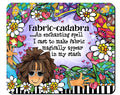 Fabric Cadabra Mouse Pad