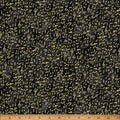 In a Pear Tree Black Gold 44"/45" Fabric per Yard