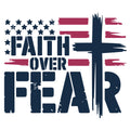 Faith Over Fear Fabric Panel 1