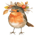 Fall Animal Portrait Fabric Panel 1