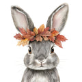 Fall Animal Portrait Fabric Panel 12