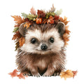 Fall Animal Portrait Fabric Panel 23