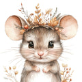 Fall Animal Portrait Fabric Panel 7