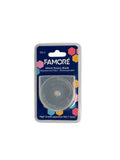 Famore 60mm Rotary Cutter Replacement Blades - Count 2