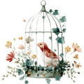 Farmhouse Chicken Decor Fabric Panel 3