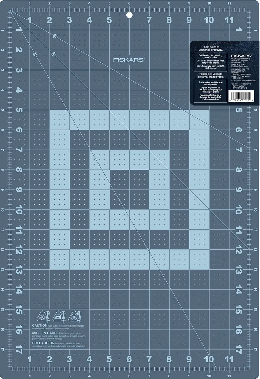 Fashion Cutting Mat 12in x 18in Assorted Colors