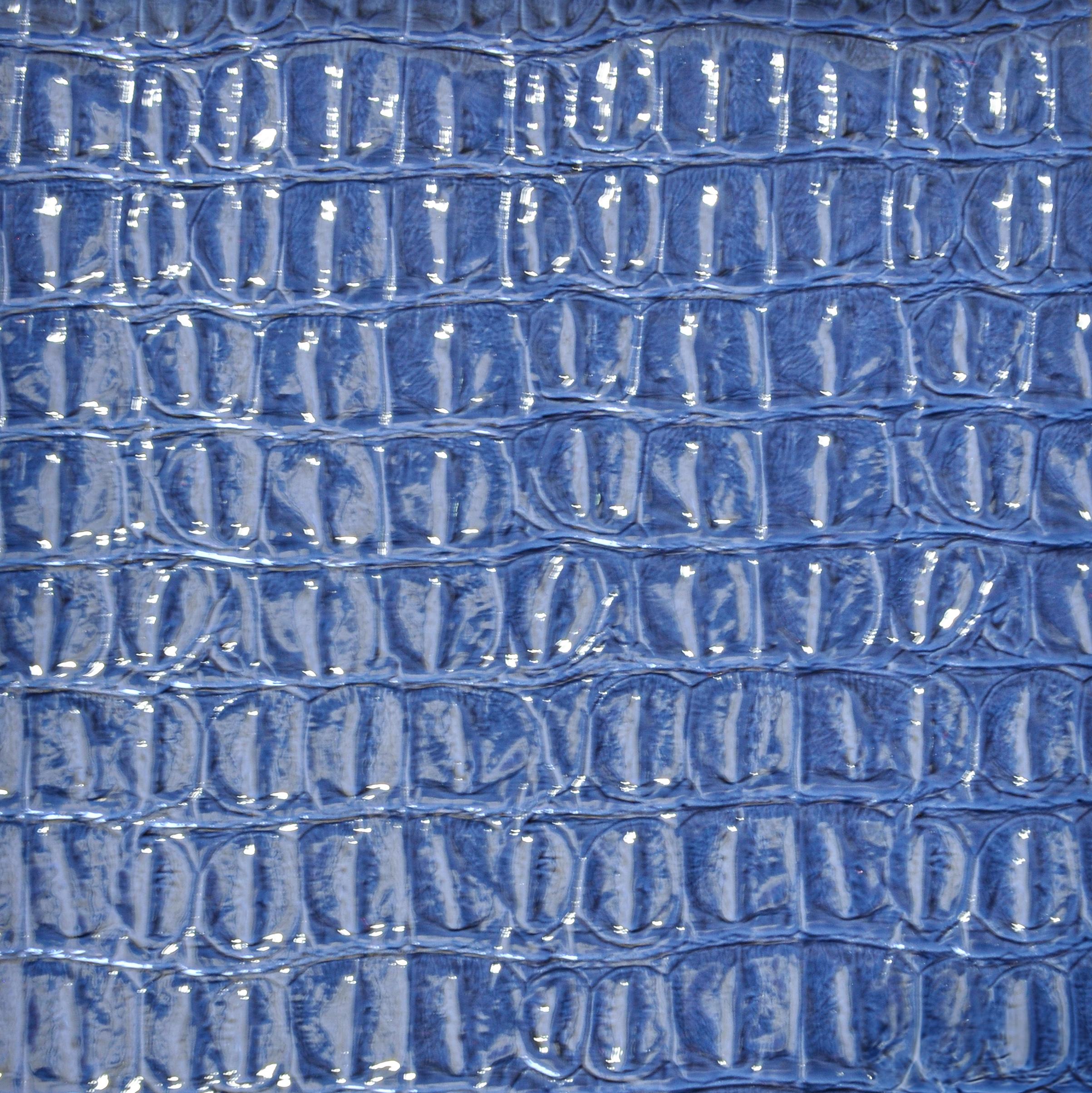Faux Crocodile Vinyl Fabric, 17 in. X 36 in.  Embossed Vegan Leather for DIY Crafts, Home Decor