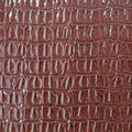Faux Crocodile Vinyl Fabric, 17 in. X 36 in.  Embossed Vegan Leather for DIY Crafts, Home Decor