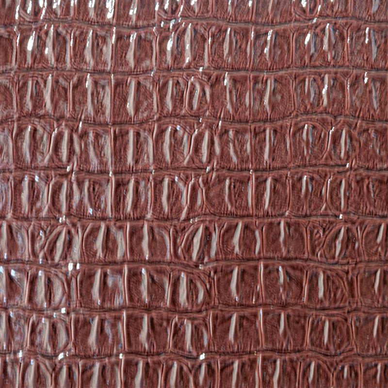 Faux Crocodile Vinyl Fabric, 17 in. X 36 in.  Embossed Vegan Leather for DIY Crafts, Home Decor