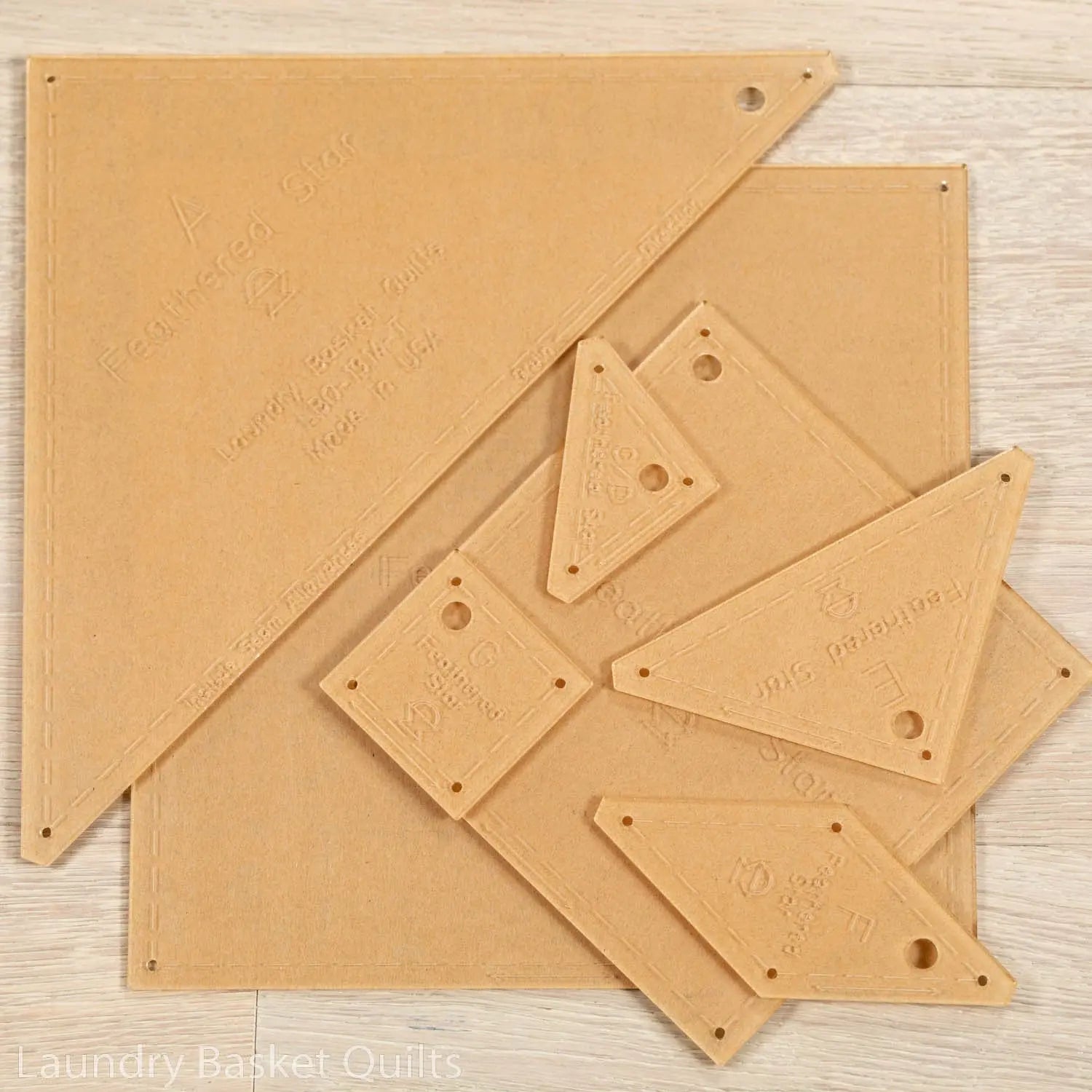 Feathered Star Templates