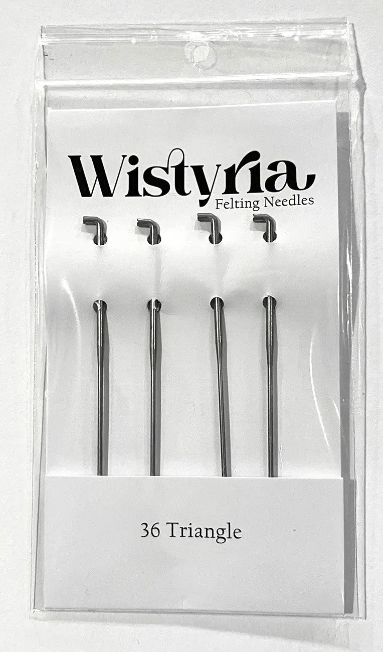 Felting Needles #36 Triangle Point 4 ct