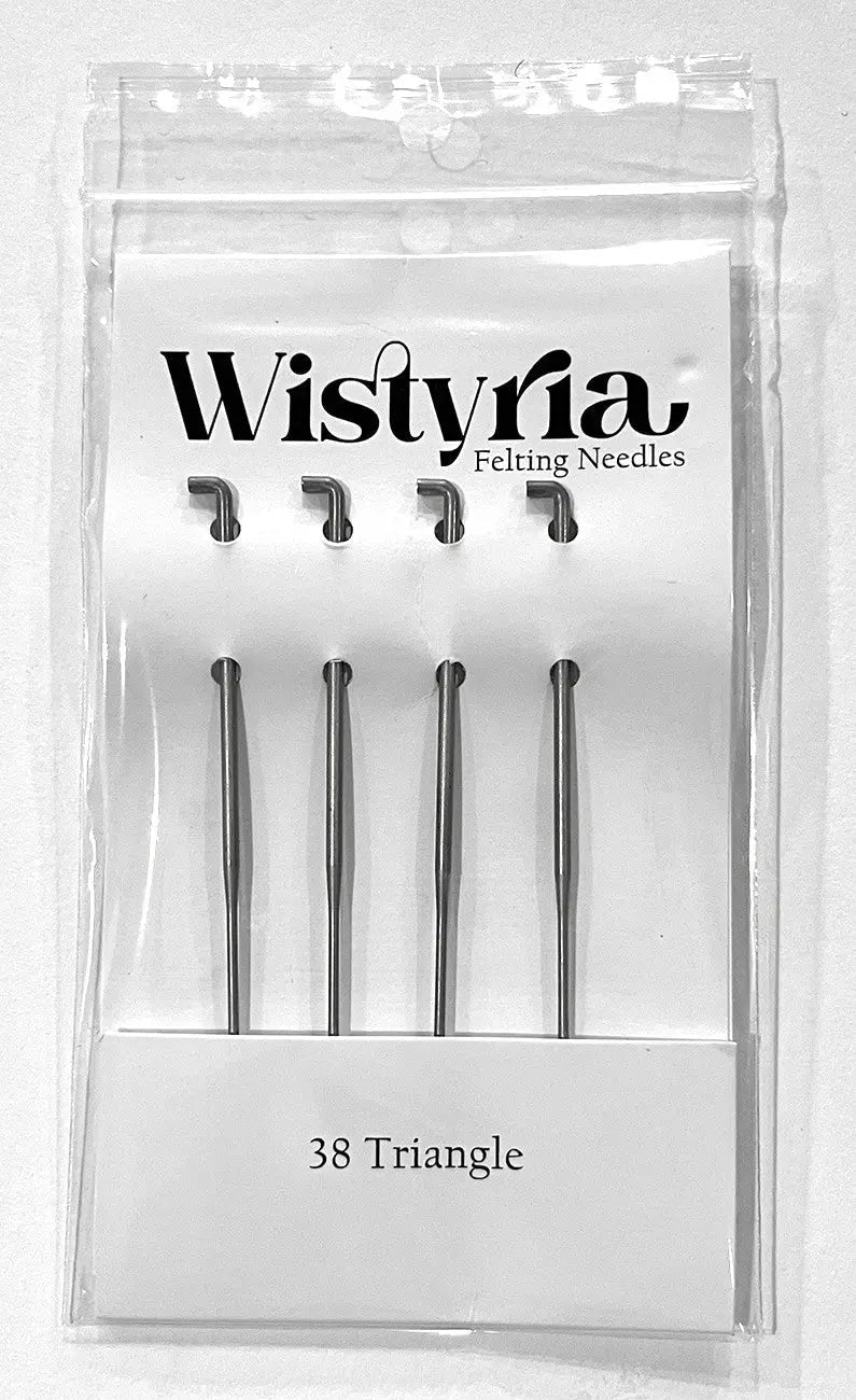Felting Needles #38 Triangle Point 4 ct
