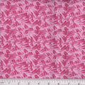 Flamingo Paint 45" wide Fabric per yard