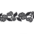 Floral Embroidered Venise Lace, 1 3/4-inch X 5 Yards – Rose Vine Border Trim for Bridal, Evening Gowns & DIY Sewing